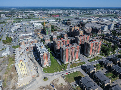 Vue aérienne Laval